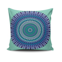 Aberto Design Cojín MANDALA-26 Multicolor